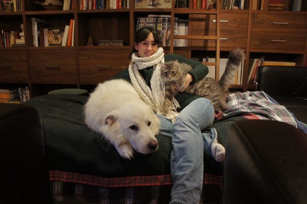 Natale_2014_Elena con Poldo e Ciuffo